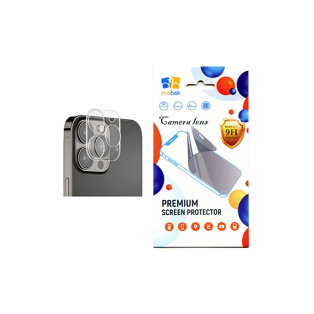 Скло захисне Drobak 3D camera Apple iPhone 14 Pro (505060) - зображення 1