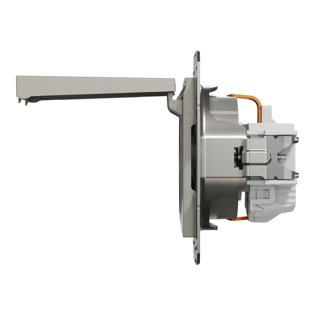 Розетка Schneider Electric ASFORA з кришкою, бронза (EPH3100169) - изображение 4