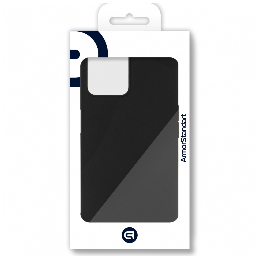 Чохол до мобільного телефона Armorstandart Matte Slim Fit Realme C35 Black (ARM65860) - зображення 2