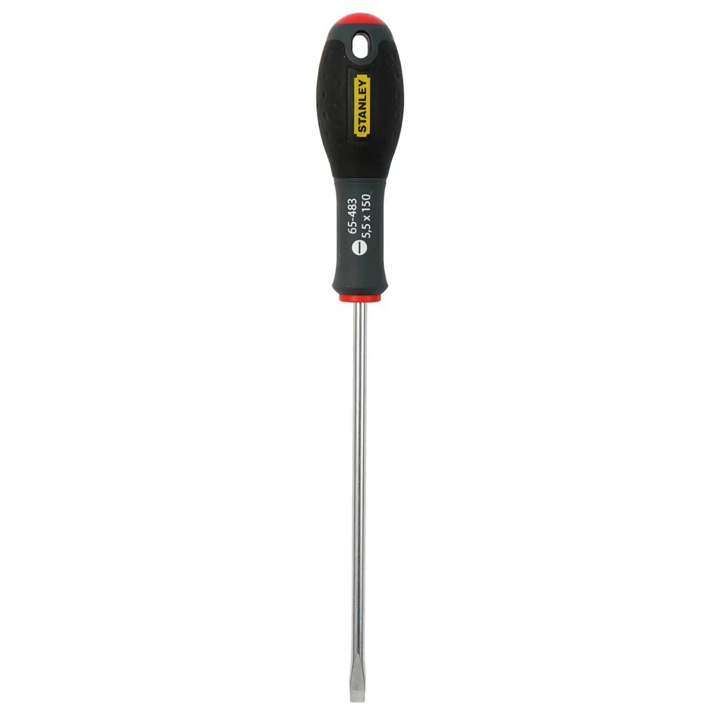 Викрутка Stanley FatMax, шліц SL5.5х150мм, жало, що розширюється. (0-65-483) - зображення 1