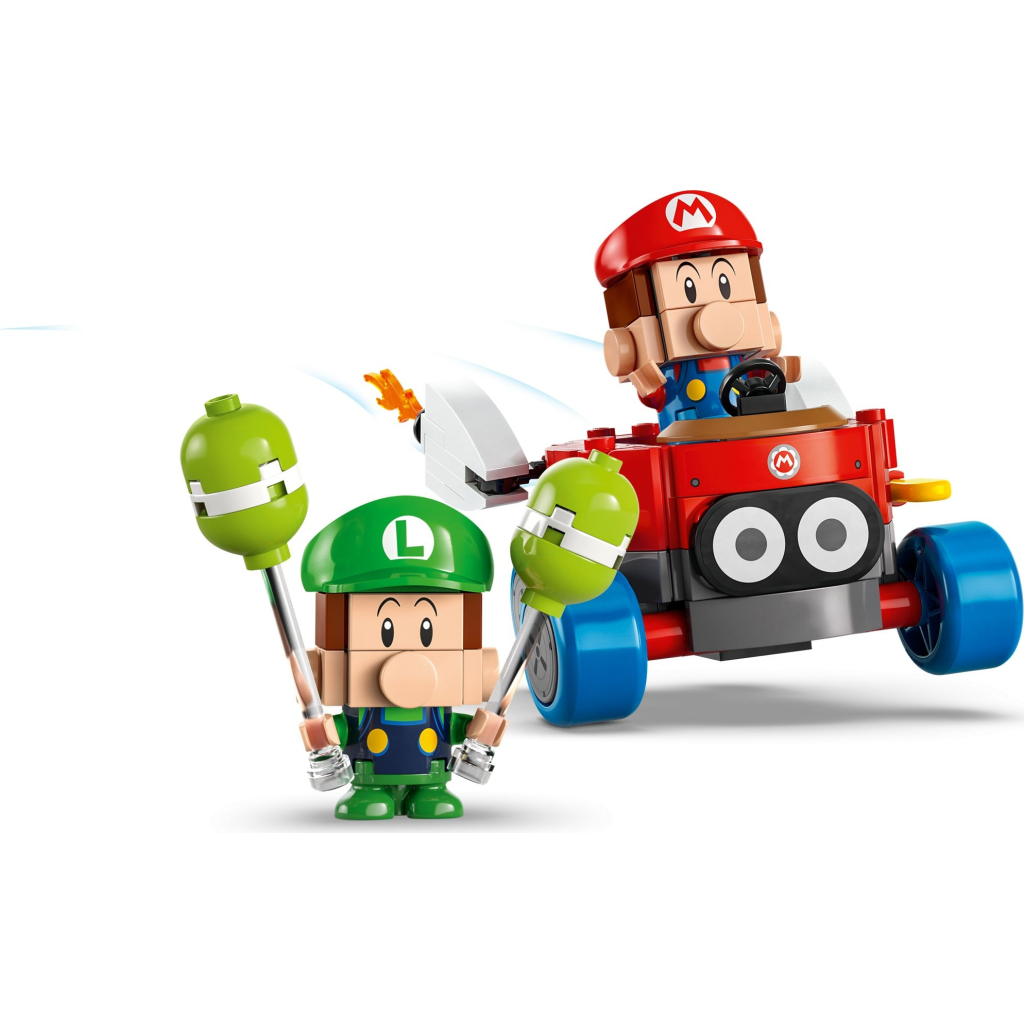 Конструктор LEGO Super Mario Mario Kart – Baby Mario vs. Baby Luigi (72034) - зображення 4