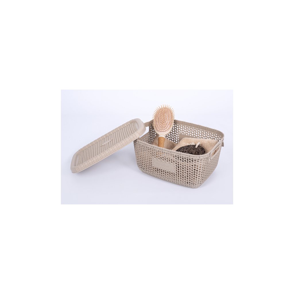 Кошик для зберігання Violet House 1009 Віолетта Cappuccino 5 л (1009 Віолетта CAPPUCHINO з/кр. 5) - зображення 3