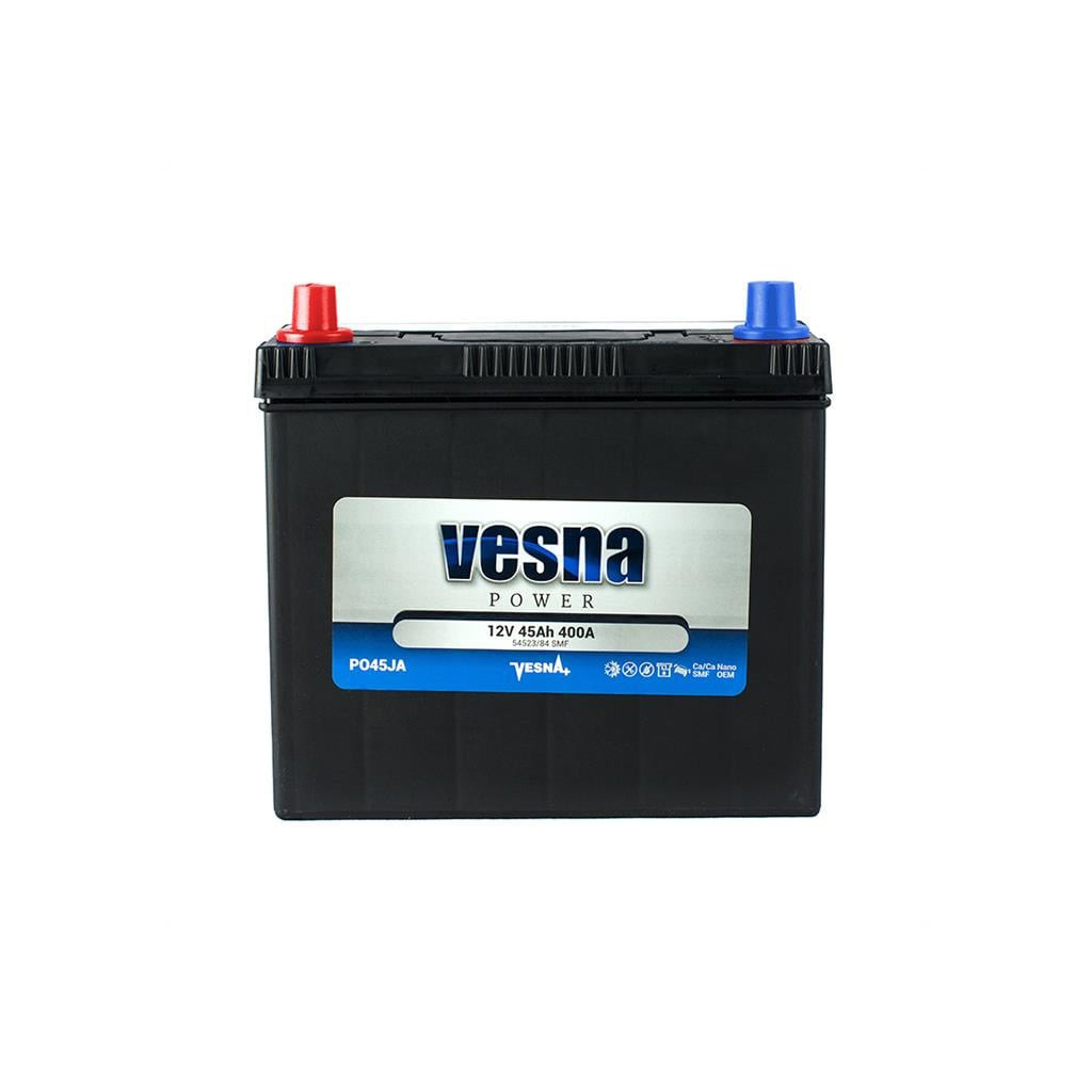 Акумулятор автомобільний Vesna 45 Ah/12V Japan (415 745) - зображення 1