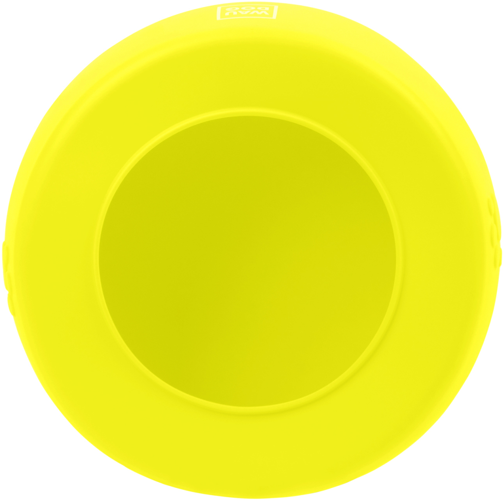Посуд для собак WAUDOG Silicone Миска-непроливайка 1 л жовта (50798) - зображення 2
