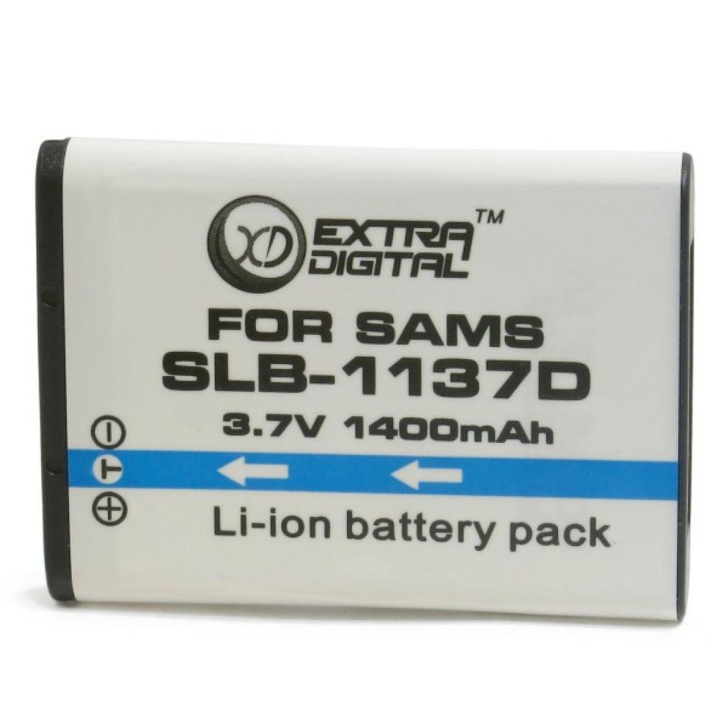 Акумулятор до фото/відео Extradigital Samsung SLB-1137D (BDS2635) - зображення 1