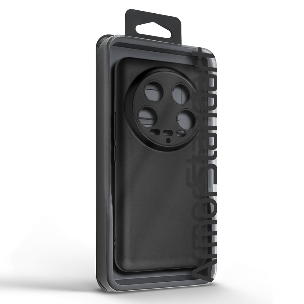 Чохол до мобільного телефона Armorstandart Matte Slim Fit Xiaomi 14 Ultra Camera cover Black (ARM74114) - зображення 5