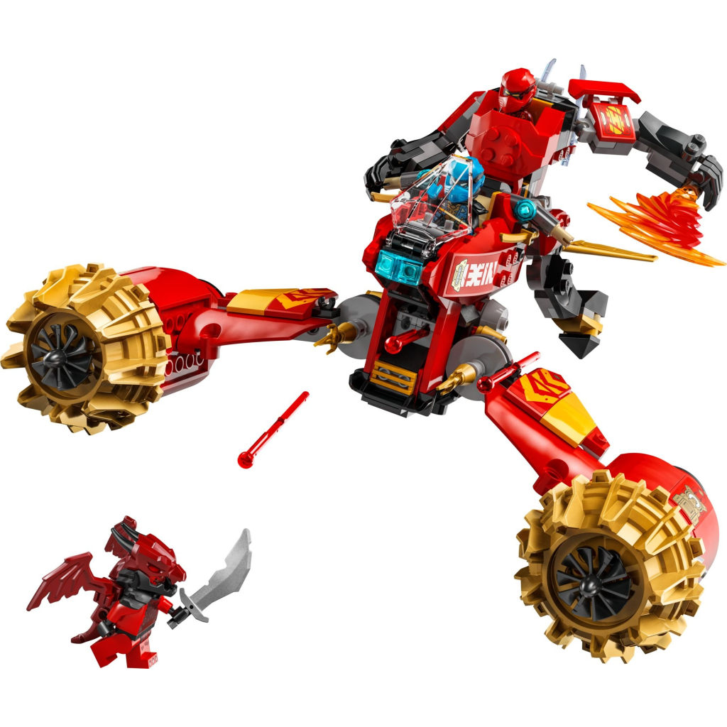 Конструктор LEGO Ninjago Штормовий робот-вершник Кая (71830) - зображення 2