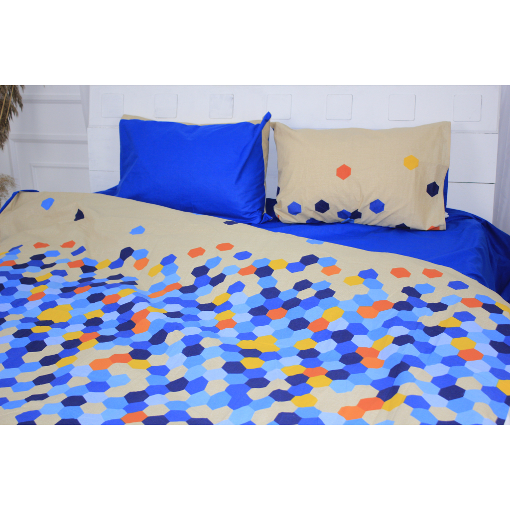 Постільна білизна MirSon Бязь 17-0520 Duende beige Сімейний 160x220 (2200003654523) - зображення 3