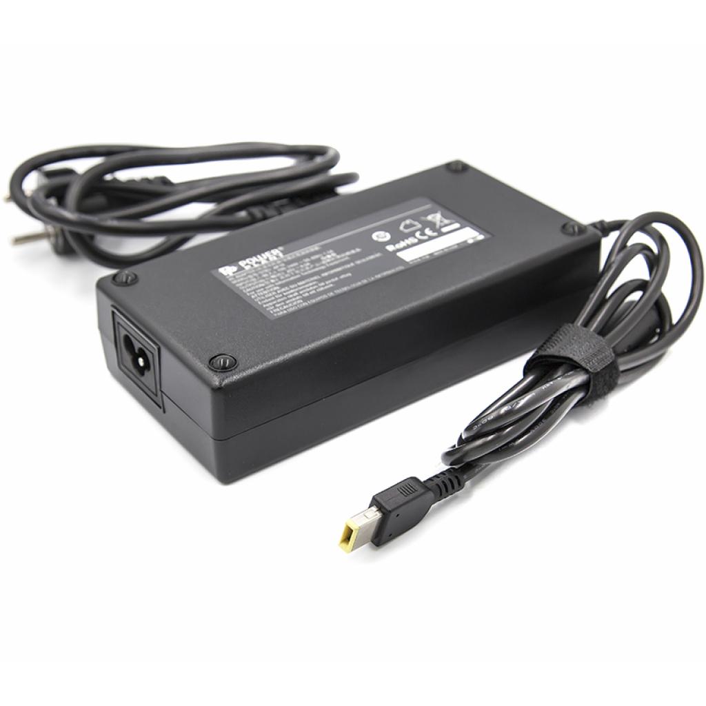 Блок живлення до ноутбуку PowerPlant IBM/LENOVO 220V, 20V 170W 8.5A (USB) (IB170HUSB) - зображення 3