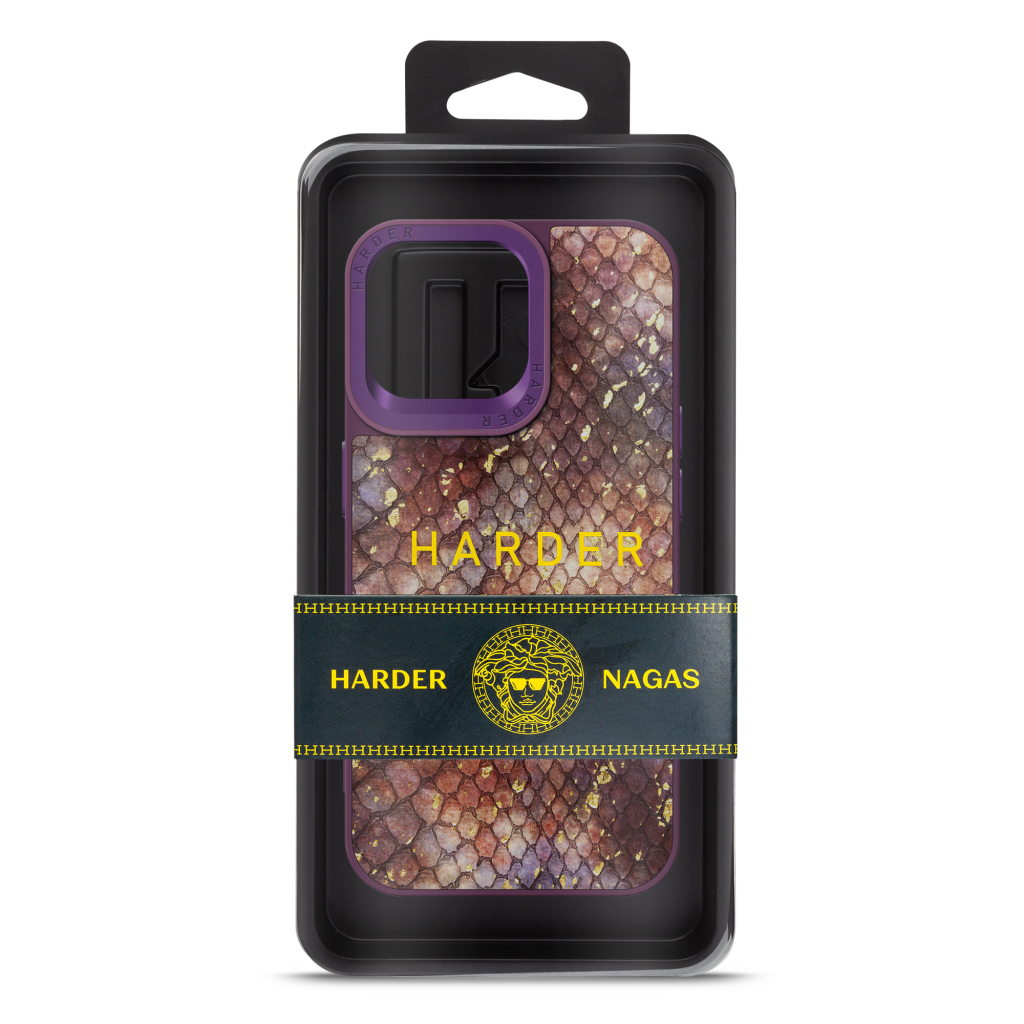 Чохол до мобільного телефона Harder Nagas Apple iPhone 14 Pro Max Purple (ARM76759) - зображення 3