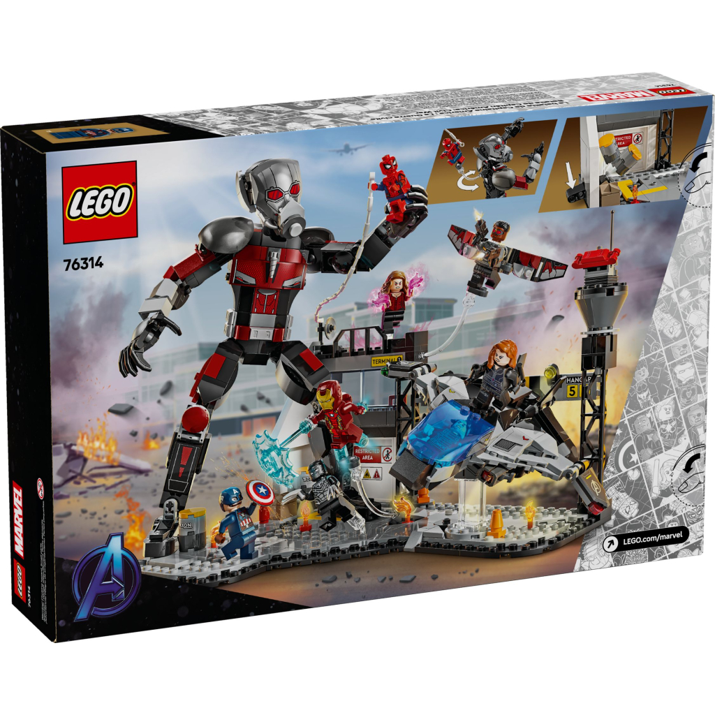 Конструктор LEGO Super Heroes Перший месник: Протистояння Пригодницька битва (76314) - зображення 7