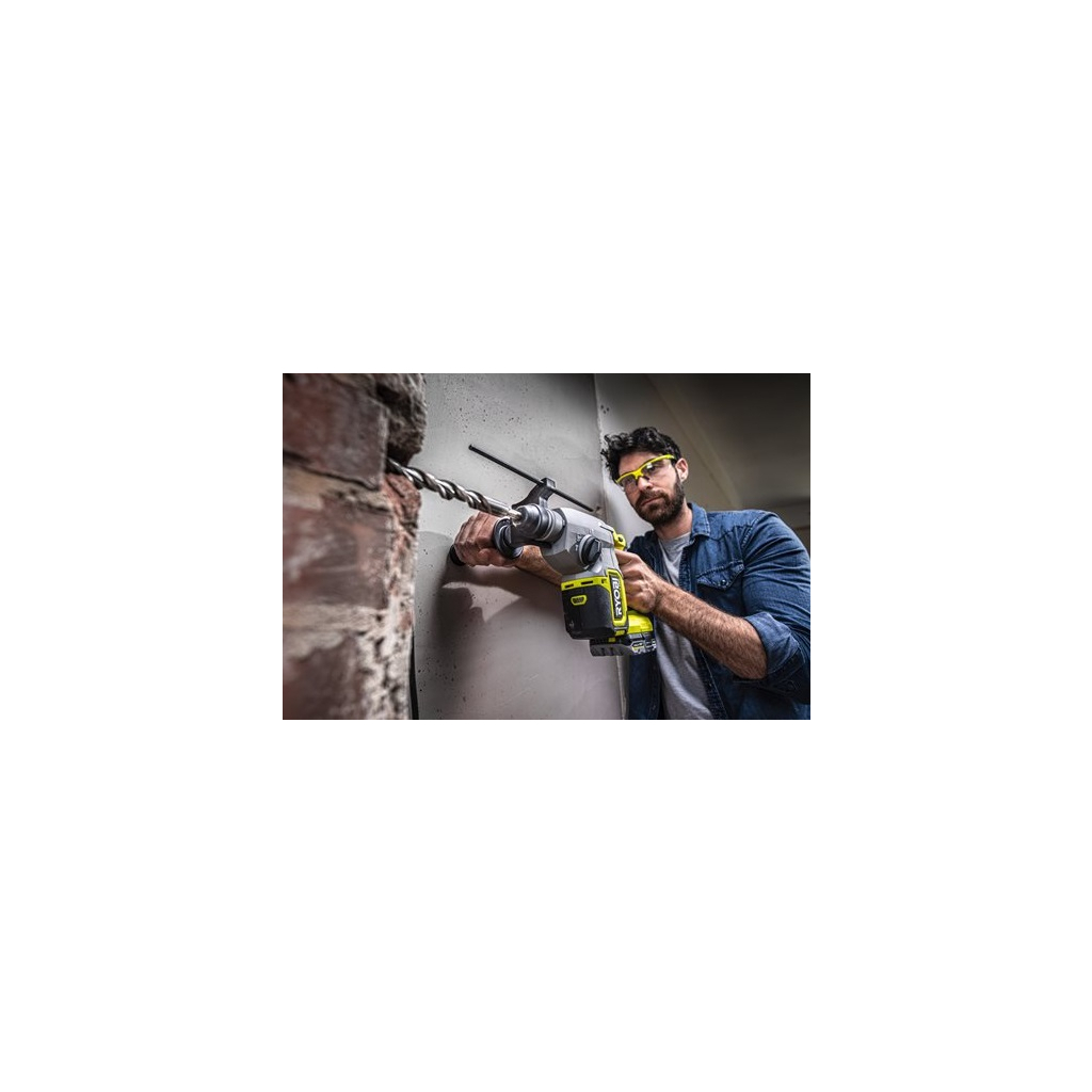 Перфоратор Ryobi RSDS18X-1C40S, SDS+, 18В ONE+ НР, 4Ah, 4 Дж, 4 реж. (5133005383) - изображение 3