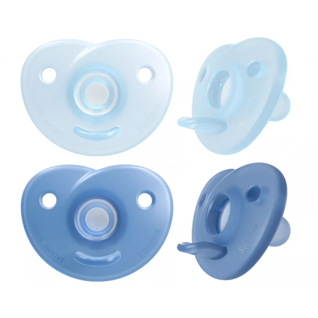 Пустушка Philips AVENT Soothie для хлопчиків 0-6 міс 2 шт (SCF099/21) - зображення 2