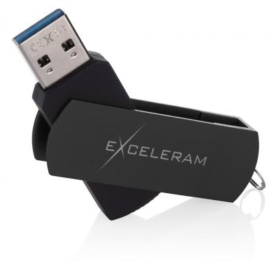 USB флеш накопичувач eXceleram 64GB P2 Series Black/Black USB 3.1 Gen 1 (EXP2U3BB64) - зображення 3