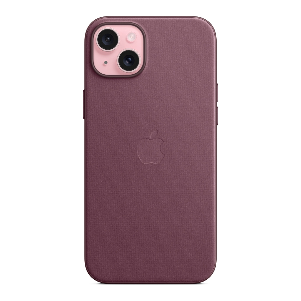 Чохол до мобільного телефона Apple iPhone 15 Plus FineWoven Case with MagSafe Mulberry (MT4A3ZM/A) - зображення 2