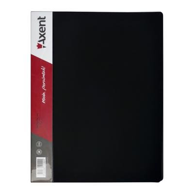 Папка-швидкозшивач Axent А4, black (1304-01-А) - зображення 1