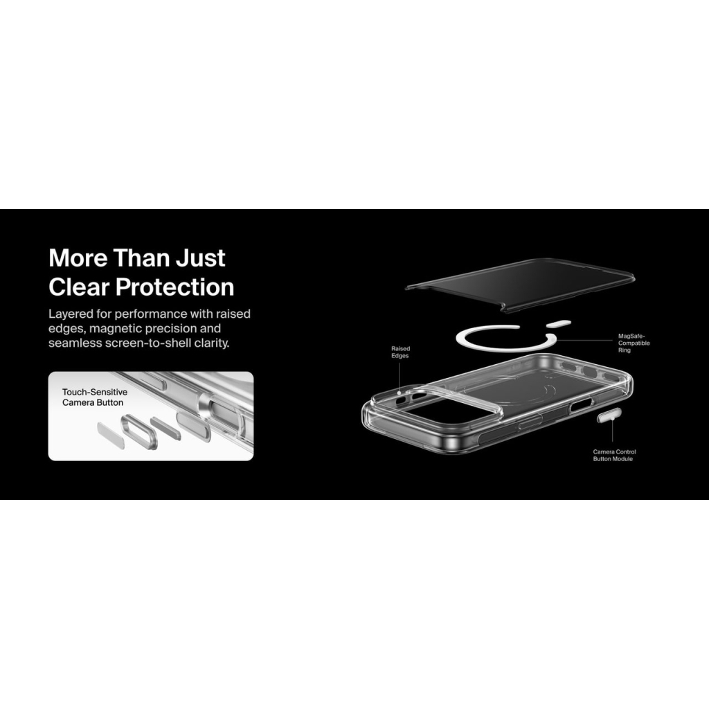 Чохол до мобільного телефона Belkin Magnetic Protective Clear iPhone 17 Pro (MSA031HQCL) - зображення 10