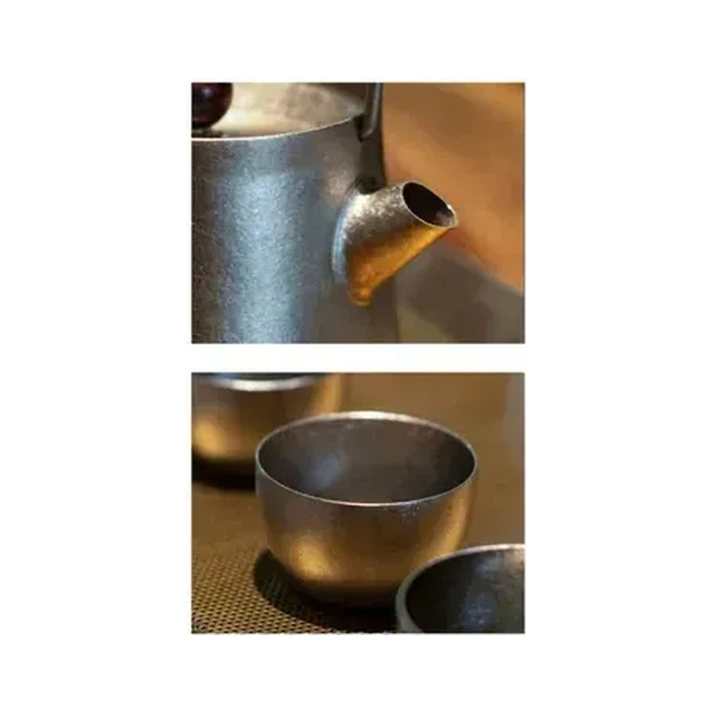 Набір туристичного посуду Naturehike чайний NH20CJ007 титан (6927595749630) - зображення 5