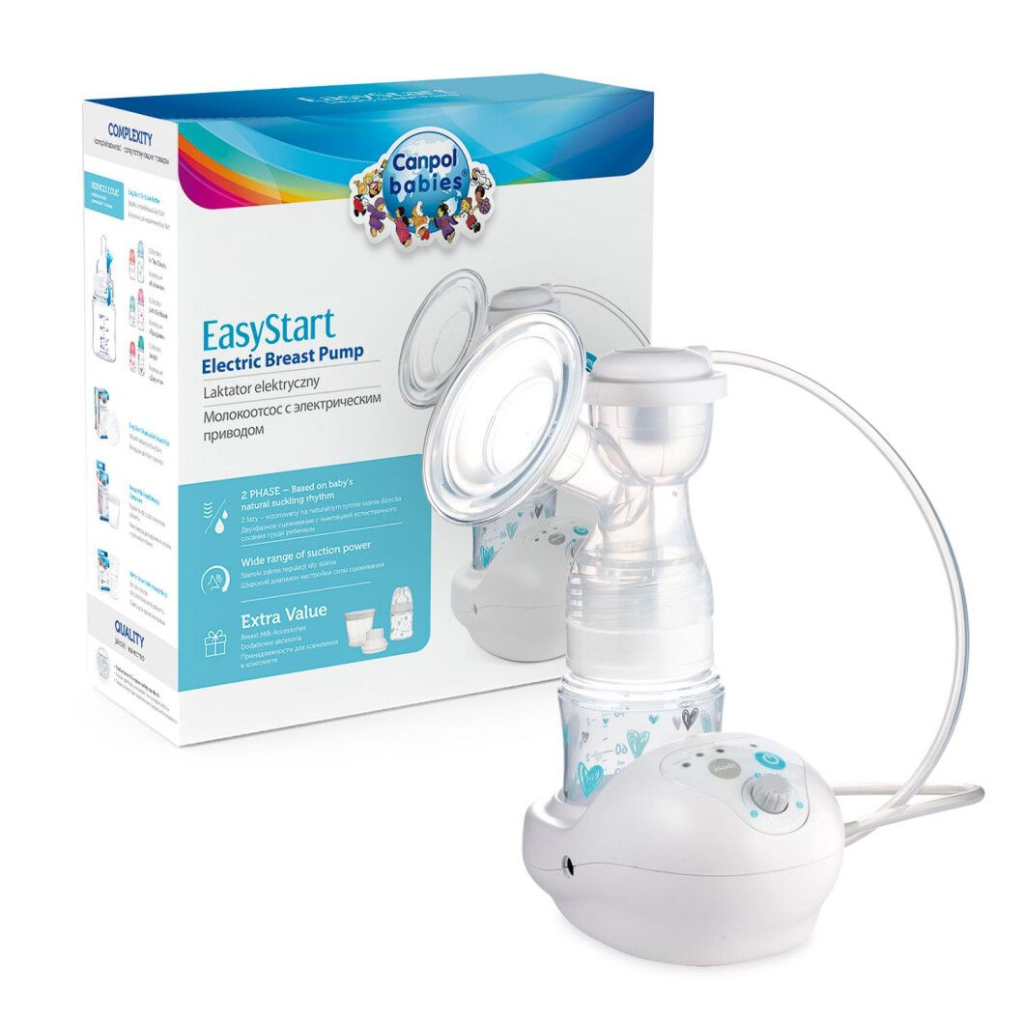 Молоковідсмоктувач Canpol Електричний EasyStart (12/201) - изображение 2