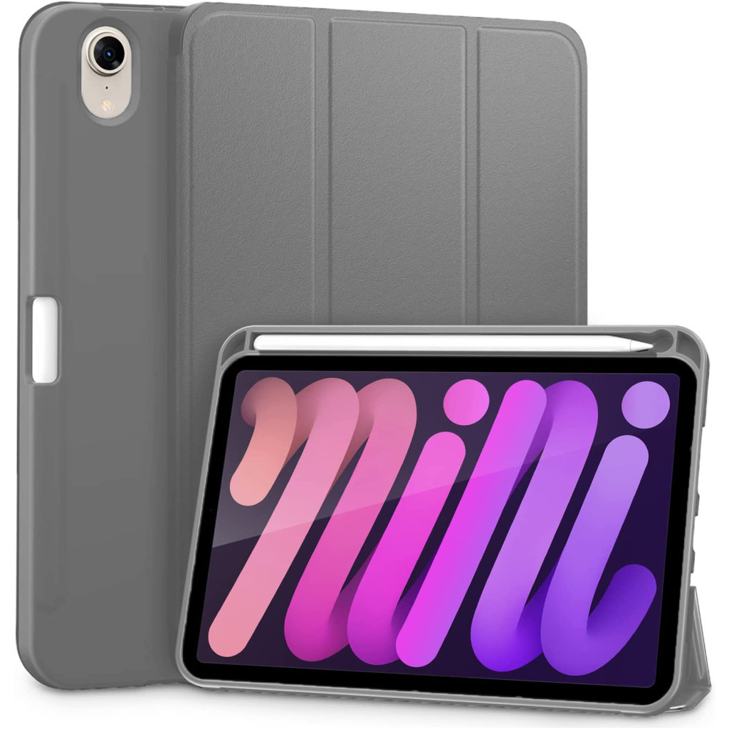 Чохол до планшета BeCover Direct Charge Pen Apple iPad mini 6 2021 Gray (706787) - зображення 2