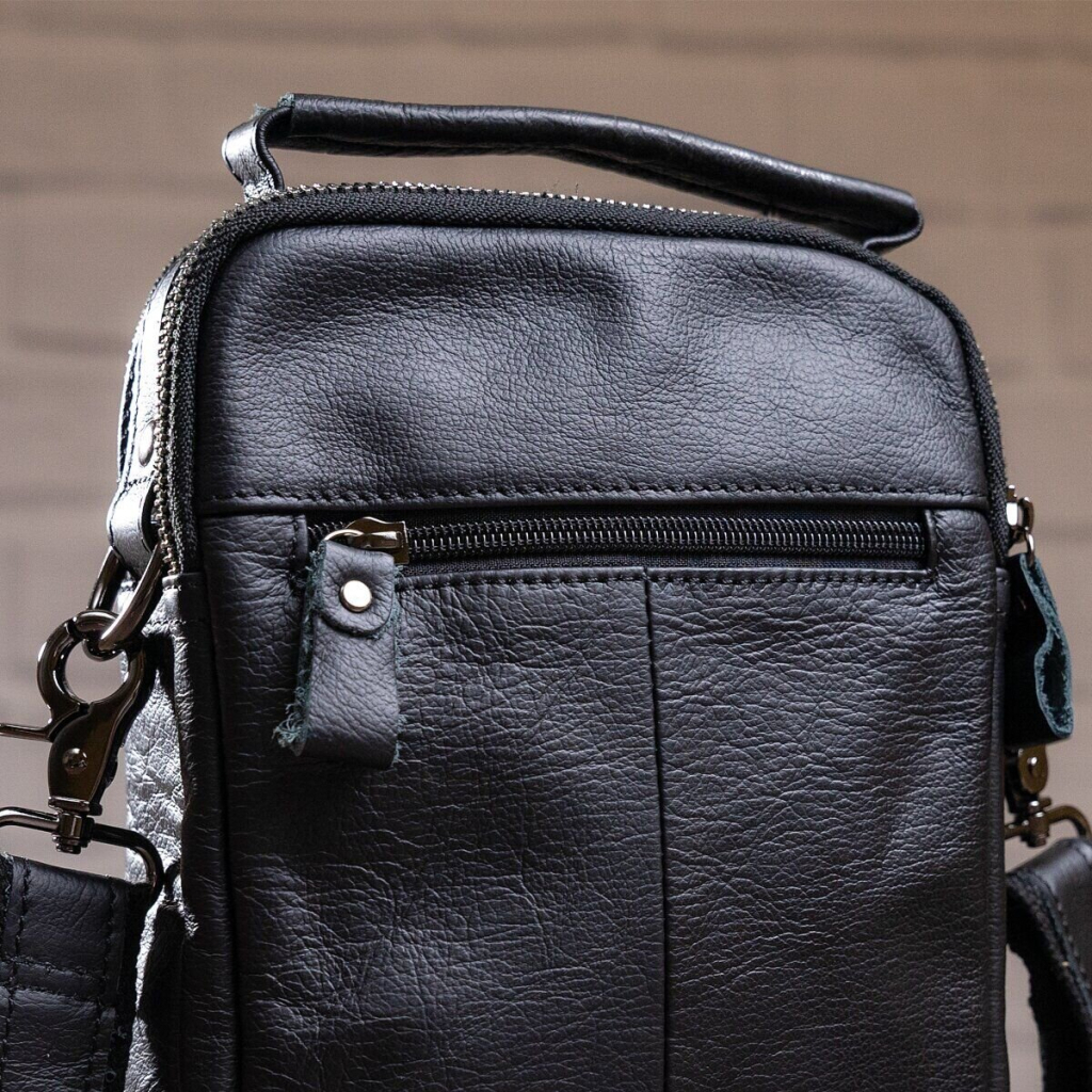 Сумка Vintage Чорна (14816) - зображення 11