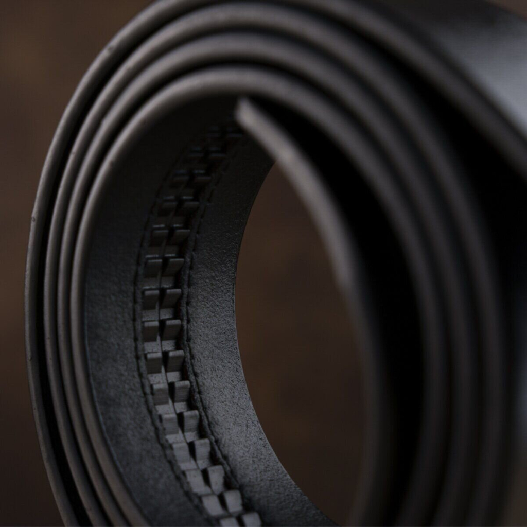 Ремінь Vintage Чоловічий з матовим металом Чорний (20267) - зображення 7