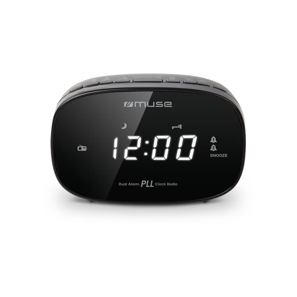 Настільний годинник Muse радіо-годинник (M-155 CR) - зображення 2