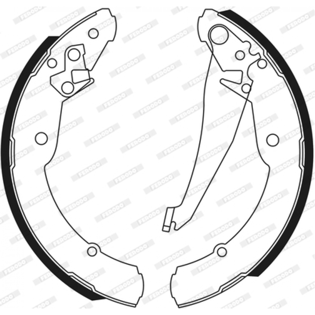 Гальмівні колодки FERODO FSB549 - зображення 3