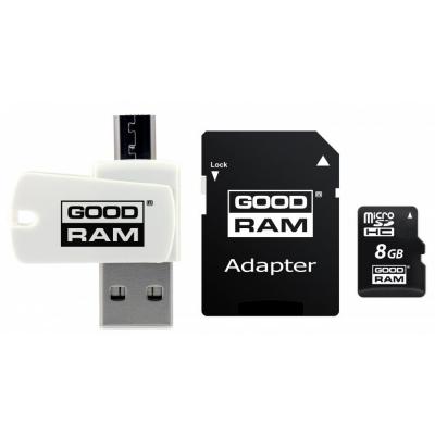 Карта пам'яті Goodram 8GB microSDHC class 4 (M404-0080R11) - зображення 1