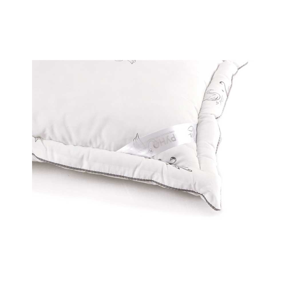 Подушка Руно зі штучного лебединого пуху Silver Swan з рамочкою (309_Silver Swan) - зображення 2