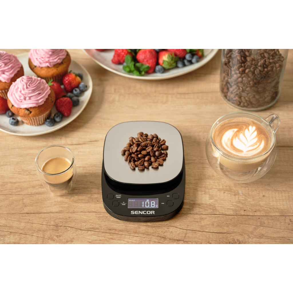 Ваги кухонні Sencor SKS0804BK - изображение 3
