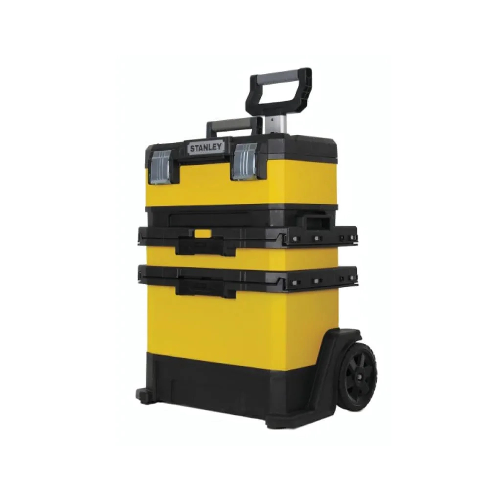 Ящик для інструментів Stanley Rolling Workshop, 568x730x389 мм, з колесами (1-95-621) - зображення 1