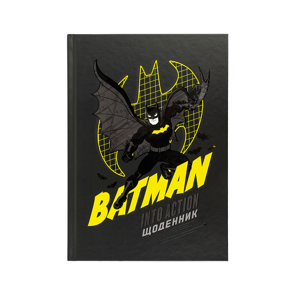 Щоденник шкільний Kite DC Comics, тверда обкладинка (DC25-262-1) - зображення 1