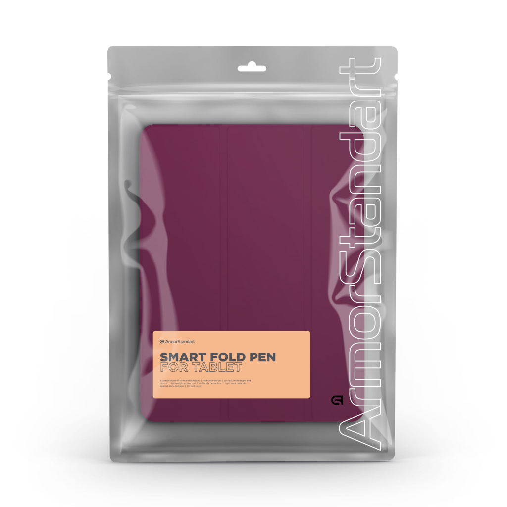 Чохол до планшета Armorstandart Smart Fold Pen Xiaomi Redmi Pad Pro / Poco Pad Plum (ARM81435) - зображення 8