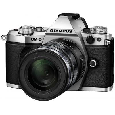 Цифровий фотоапарат Olympus E-M5 mark II 12-50 mm Kit silver/black (V207042SE000) - зображення 1