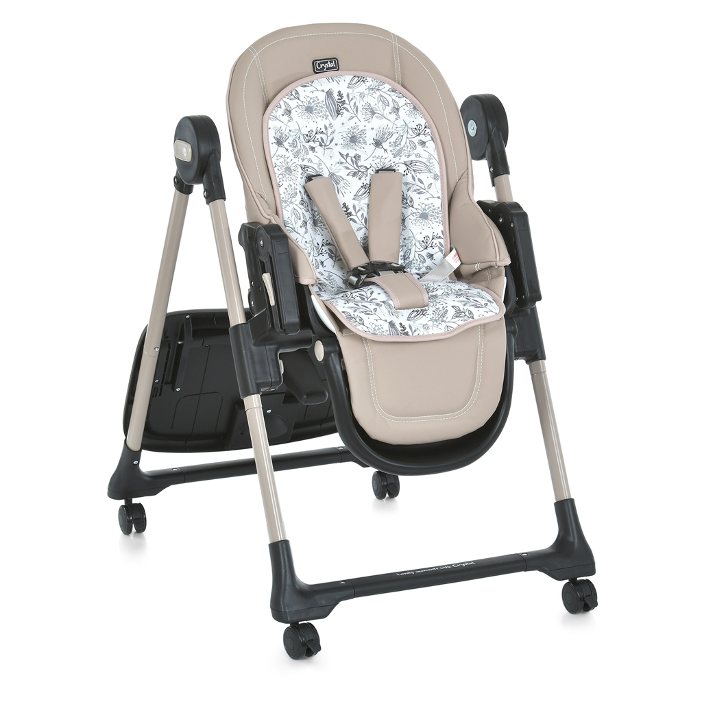Стілець для годування El Camino ME 1037-B beige Crystal (ME 1037-B beige) - зображення 2