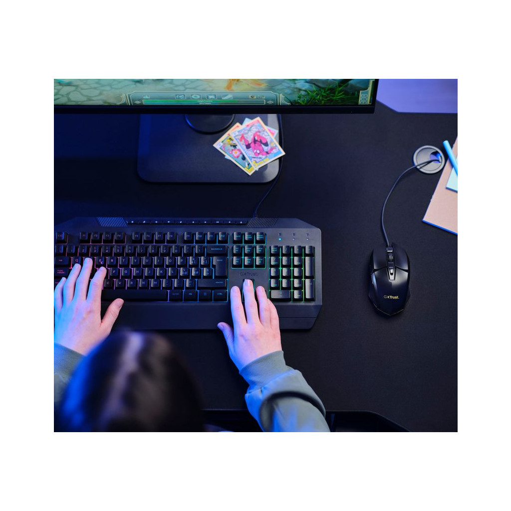 Мишка Trust GXT 109 Felox RGB Black (25036) - зображення 7