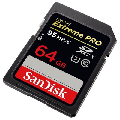 Карта пам'яті SanDisk 64GB SDXC Class10 UHS-I V30 4K Extreme Pro (SDSDXXG-064G-GN4IN) - зображення 3