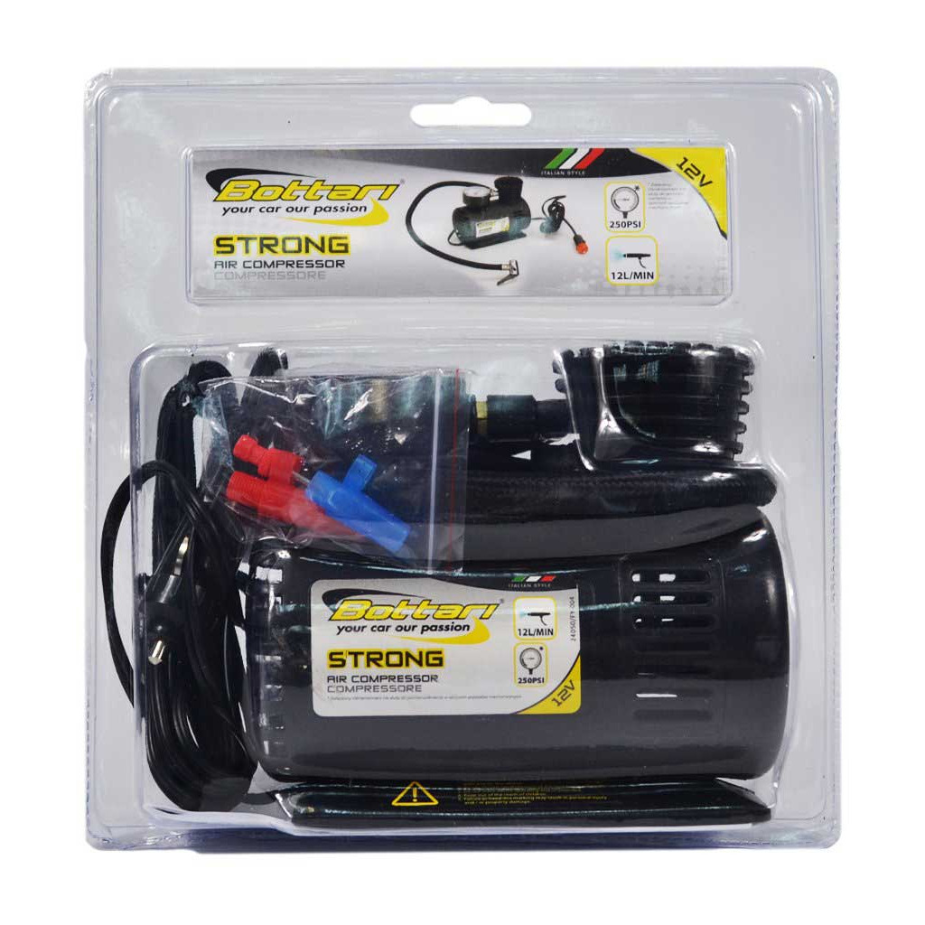 Автомобільний компресор Bottari 12 л/хв "STRONG" (24050-IS) - зображення 8