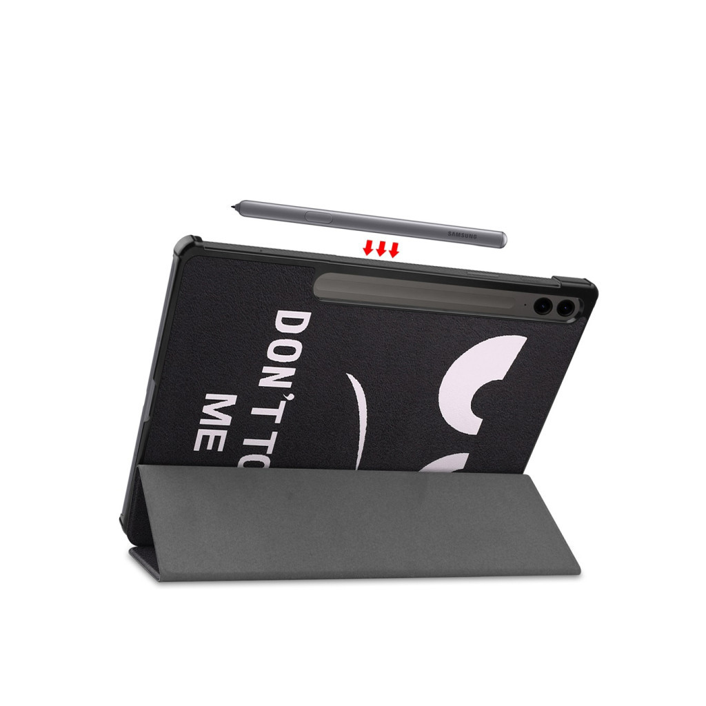 Чохол до планшета BeCover Smart Case Samsung Tab S9 Plus (SM-X810/SM-X816)/S9 FE Plus (SM-X610/SM-X616) 12.4" Dont Touch (710376) - зображення 4