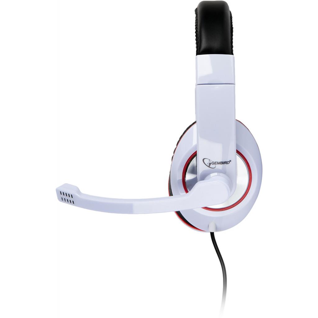 Навушники Gembird MHS-001 White (MHS-001-GW) - зображення 2