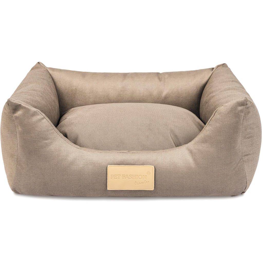 Лежак для тварин Природа "MOLLY" №1 (52х40х17 см) Пісочний (4823082421350) - зображення 4