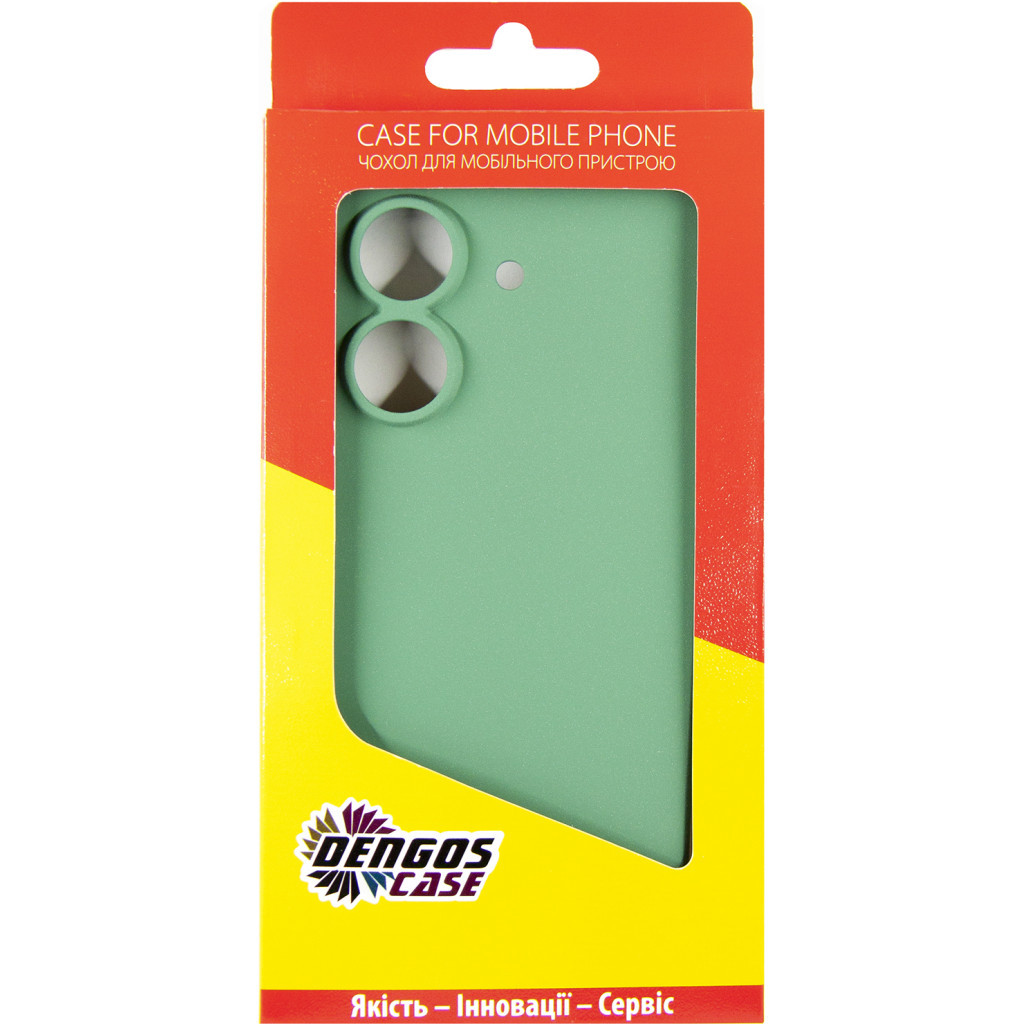 Чохол до мобільного телефона Dengos Soft Xiaomi Redmi 13C (mint) (DG-TPU-SOFT-55) - зображення 5