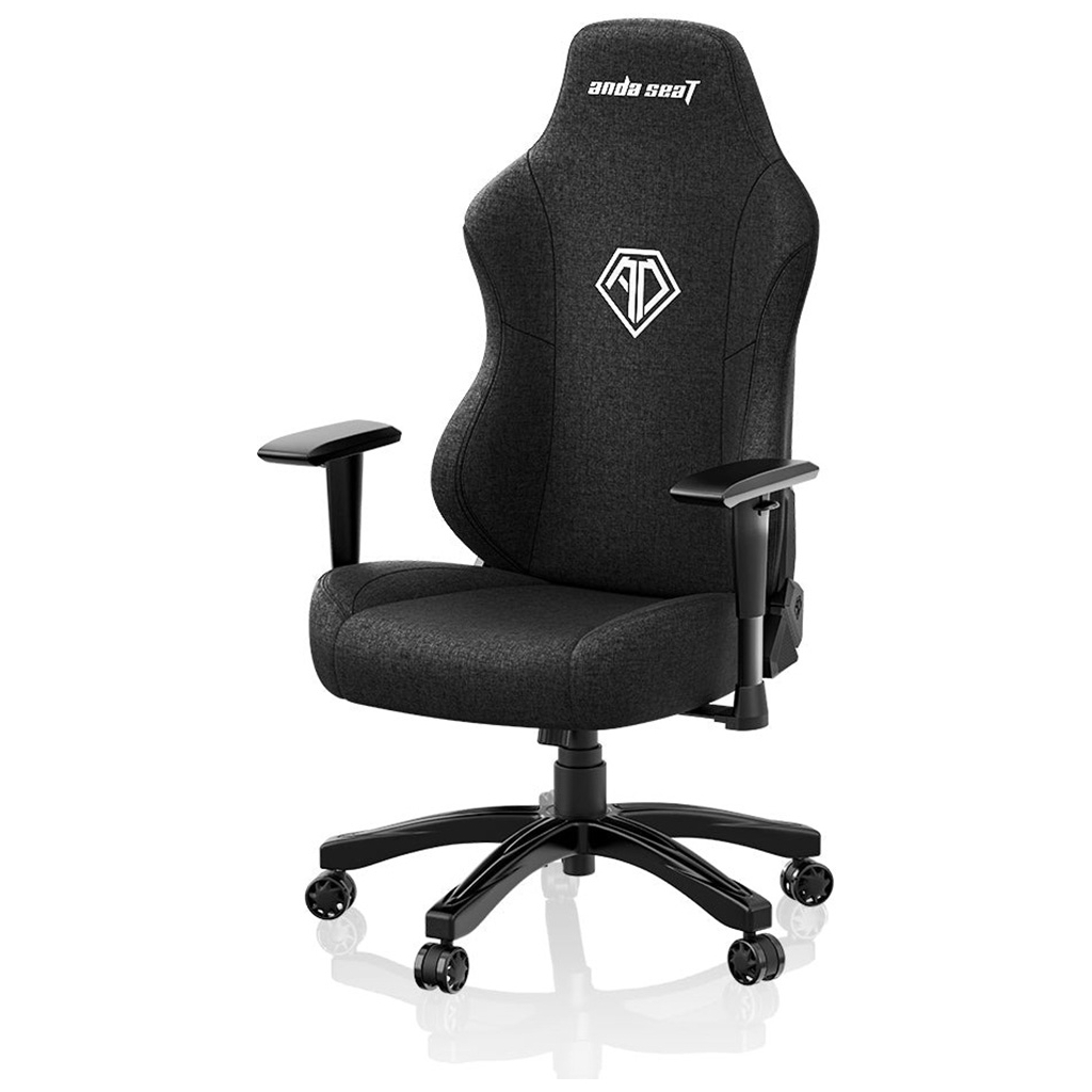 Крісло ігрове Anda Seat Phantom 3 Fabric Size L Black (AD18Y-06-B-F) - зображення 6