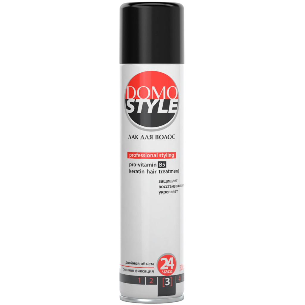 Лак для волосся Domo Style 3 Сильна фіксація 300 мл (XD 10100_1) - зображення 1