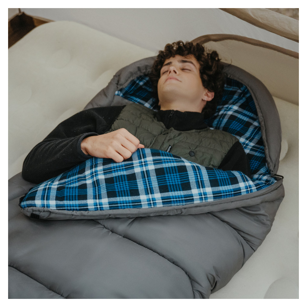 Спальний мішок Naturehike з капюшоном Clear Sky CNK2450WS042, сірий (6927595792049) - зображення 5