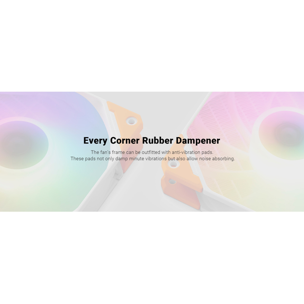 Кулер до корпусу ID-Cooling TF-12025-PRO ARGB TRIO WHITE - зображення 8