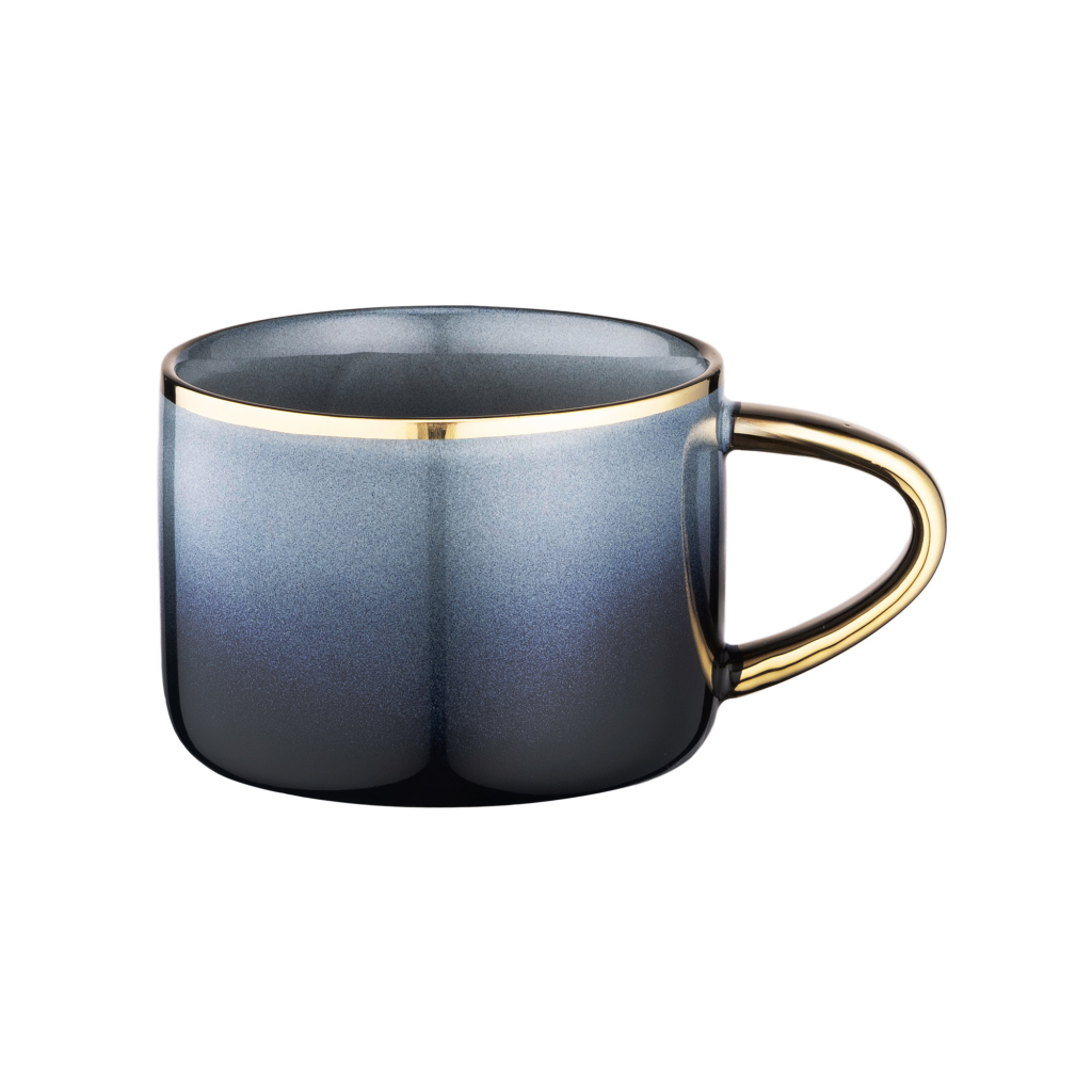 Чашка Ardesto Andria, 300мл, кераміка, синьо-сіра (AR2939MRG) - зображення 2