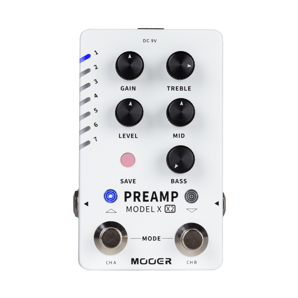 Педаль ефектів Mooer Preamp Model X2 - зображення 1