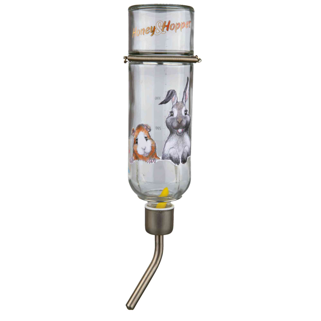 Поїлка для гризунів Trixie Honey & Hopper 500 мл (скло) (4011905604473) - изображение 1